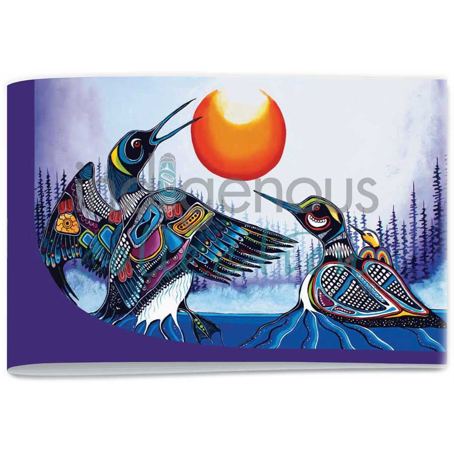 Loonie Toons Signature Notebook by artist Jessica Somers