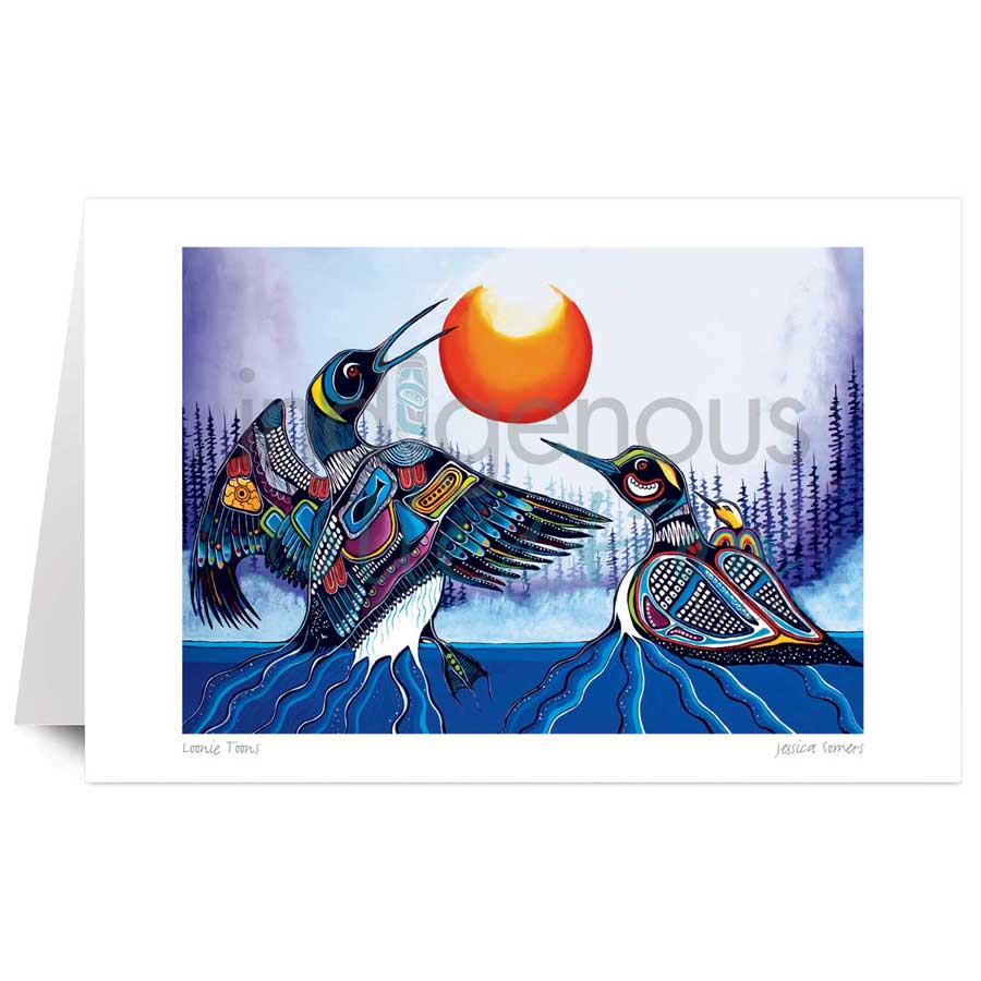 Loonie Toons by artist Jessica Somers