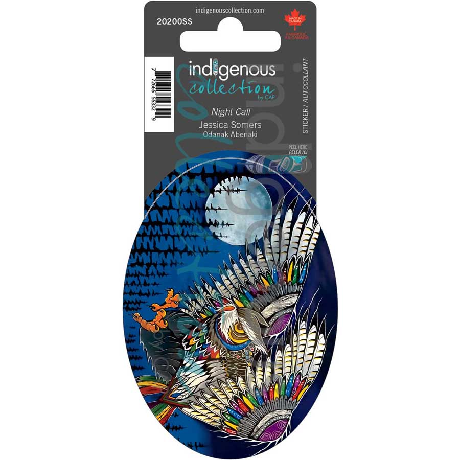 Night Call Sticker by artist Jessica Somers