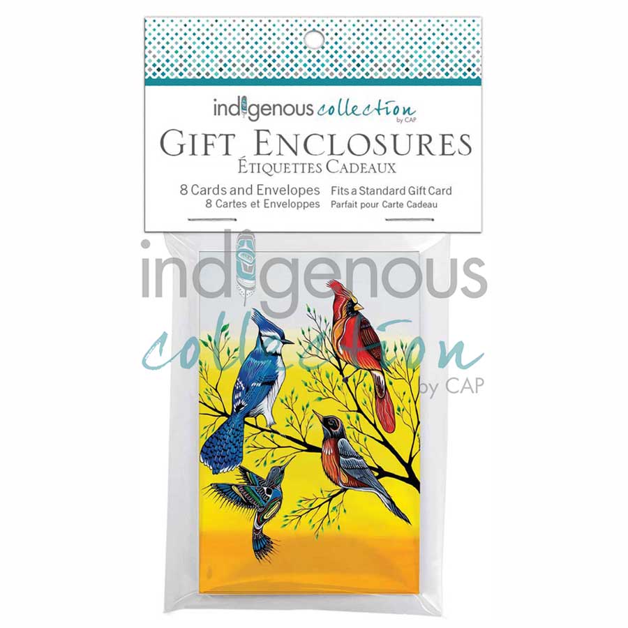 Binesheug (Birds) Gift Enclosure Cards by artist Jessica Somers