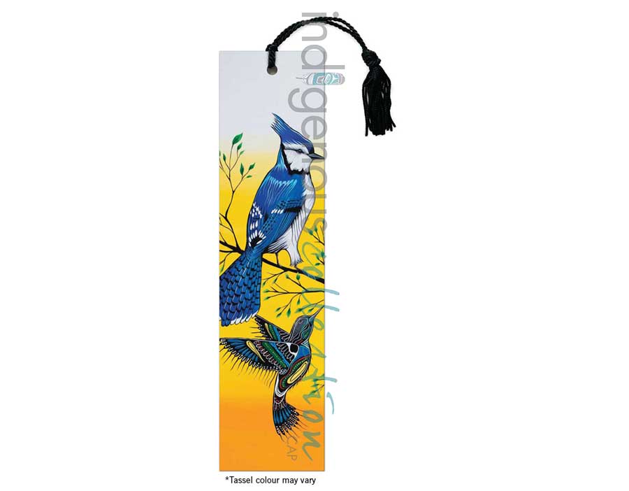 Binesheug (Birds) II Bookmark by artist Jessica Somers