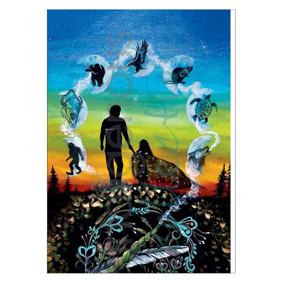 A Father's Guidance Canvas Prints