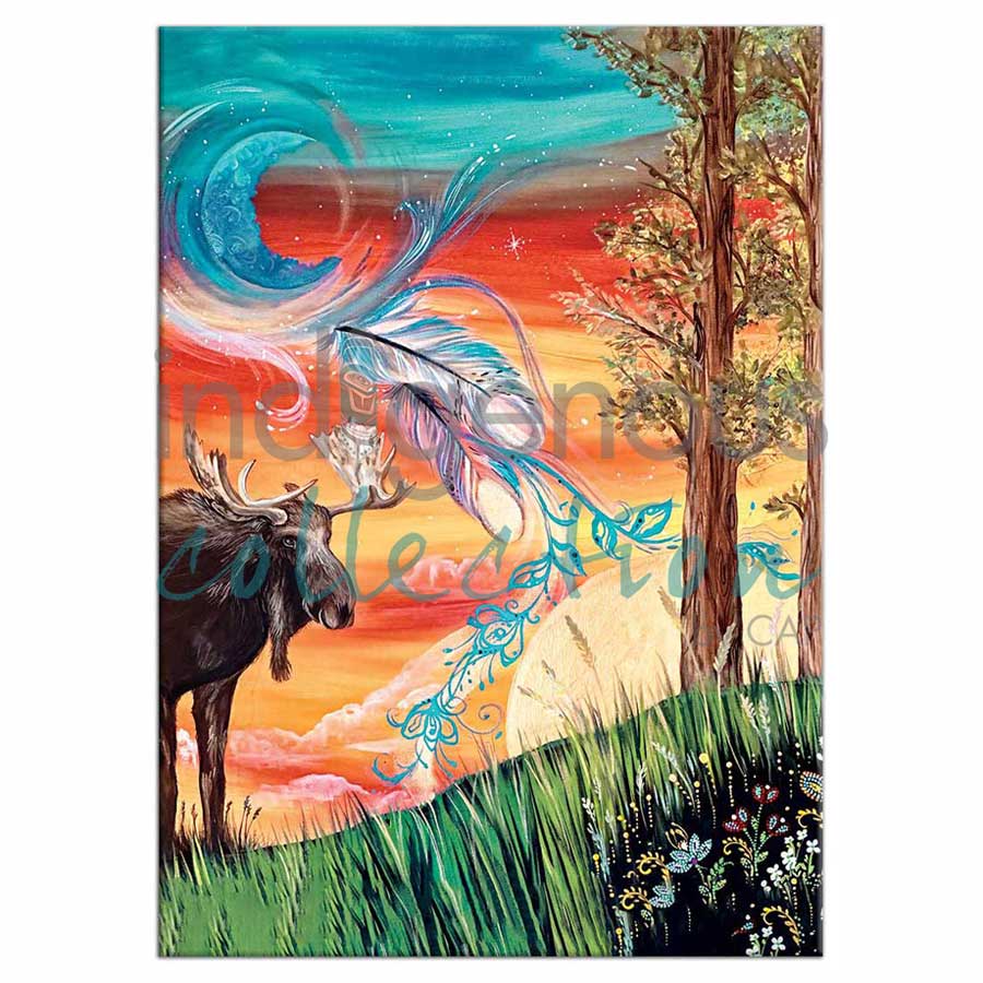 Harvest Sun Magnets by artist Karen Erickson