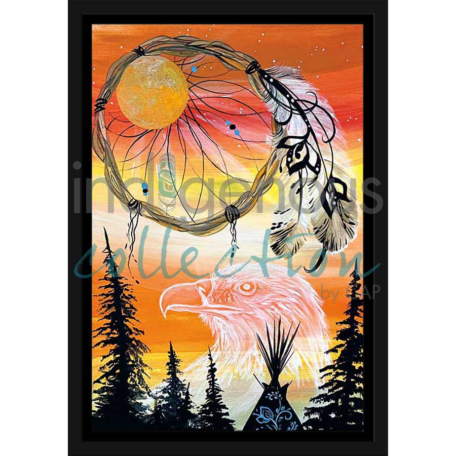 Harmony by artist Karen Erickson - Métis/Cree. Indigenous Collection