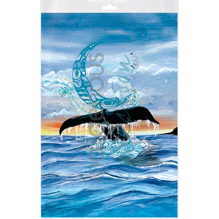 Whale Song by artist Karen Erickson - Métis/Cree. Indigenous Collection