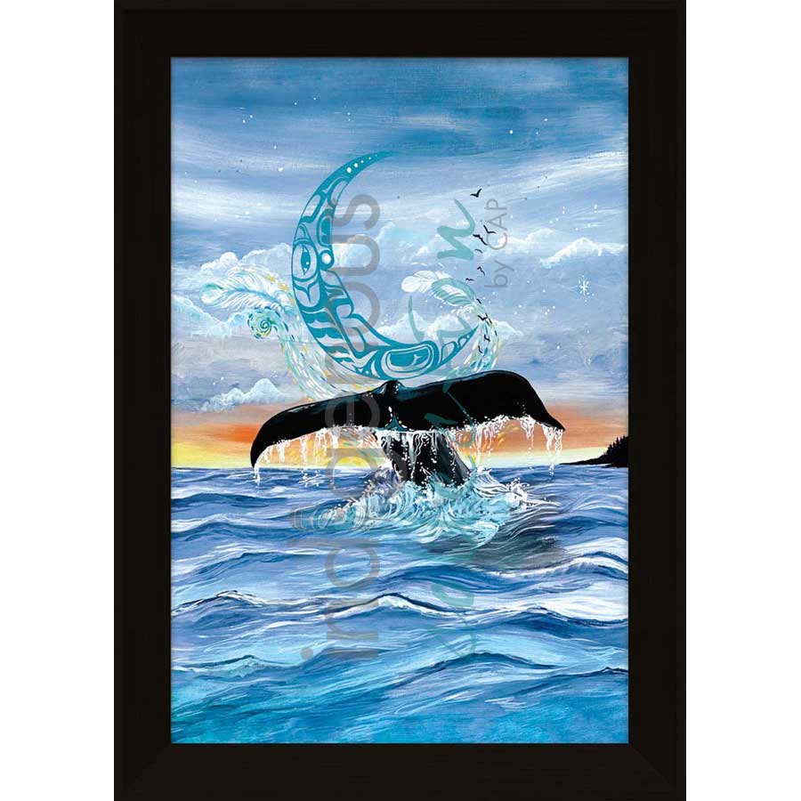 Whale Song by artist Karen Erickson - Métis/Cree. Indigenous Collection
