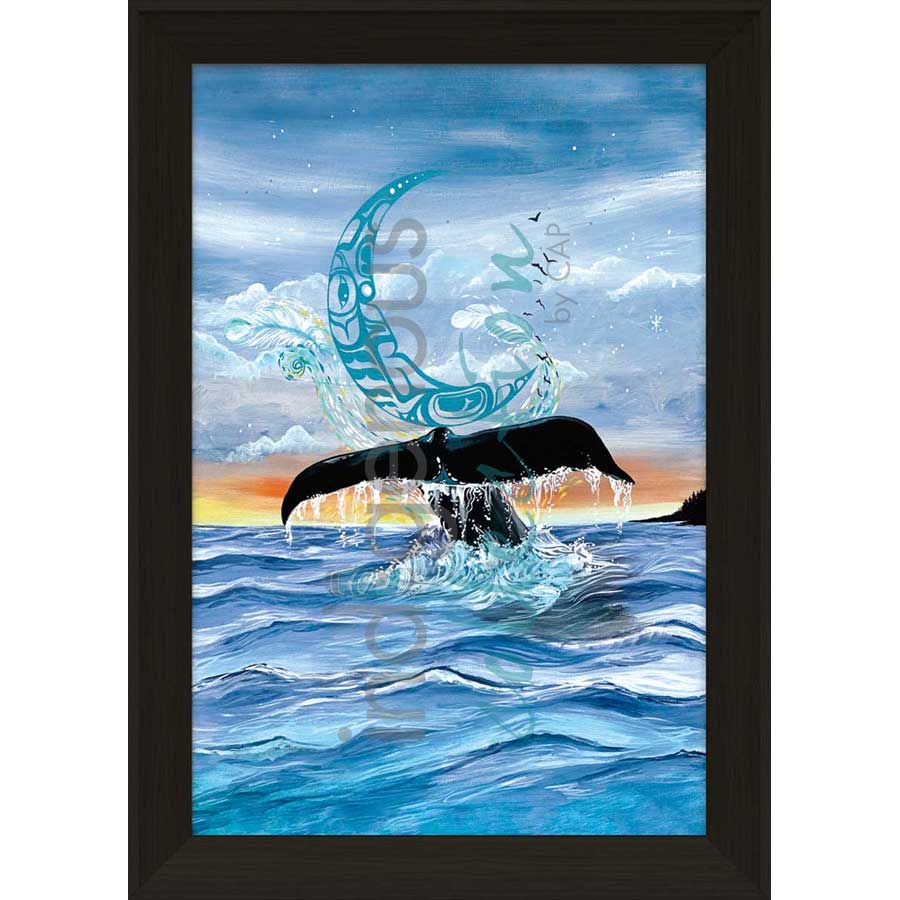 Whale Song by artist Karen Erickson - Métis/Cree. Indigenous Collection