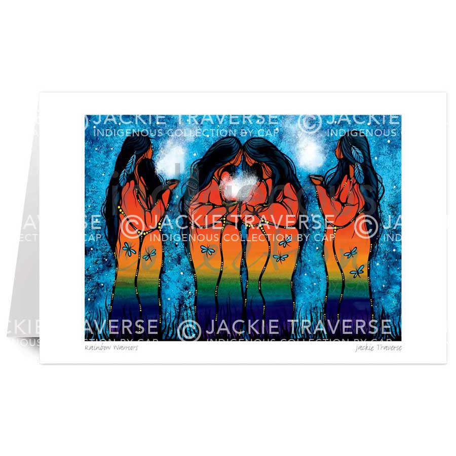 Rainbow Warriors by artist Jackie Traverse