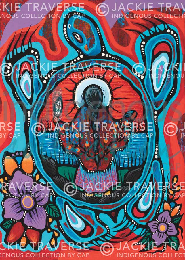 Blessed New Day by artist Jackie Traverse