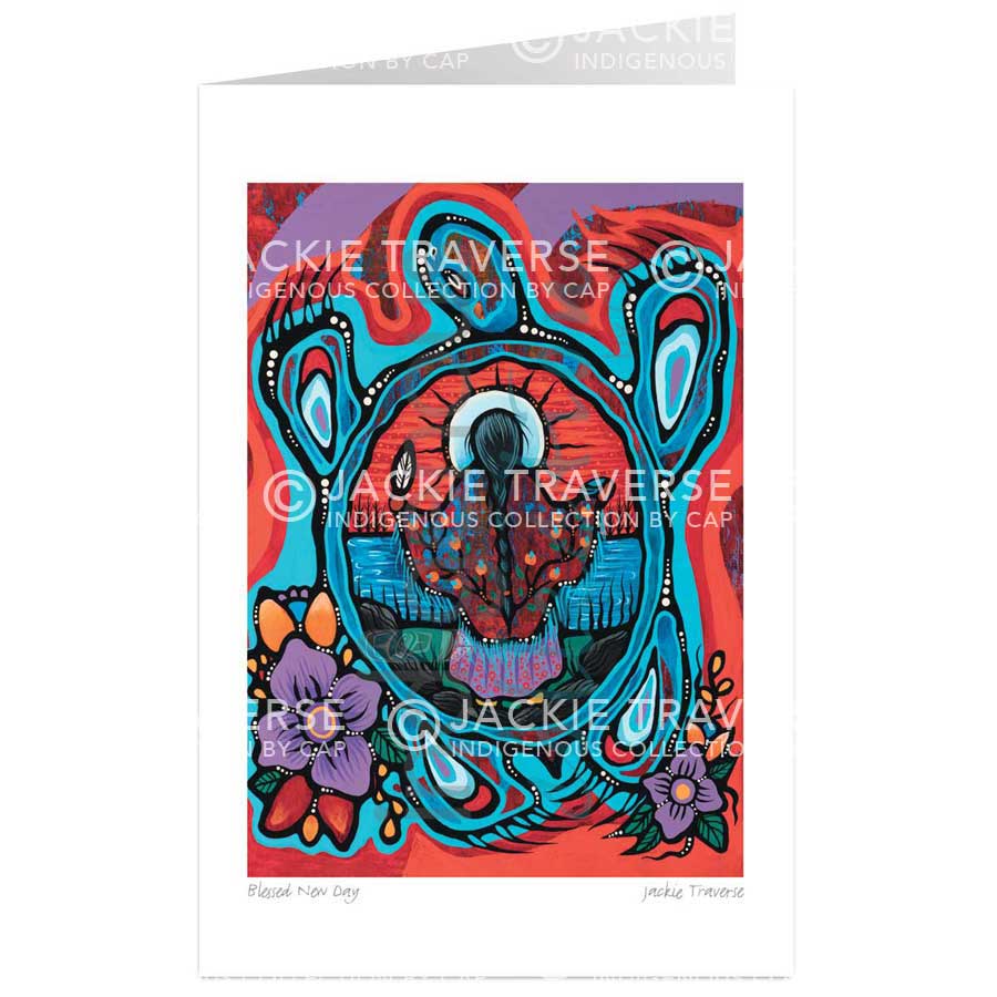 Blessed New Day by artist Jackie Traverse