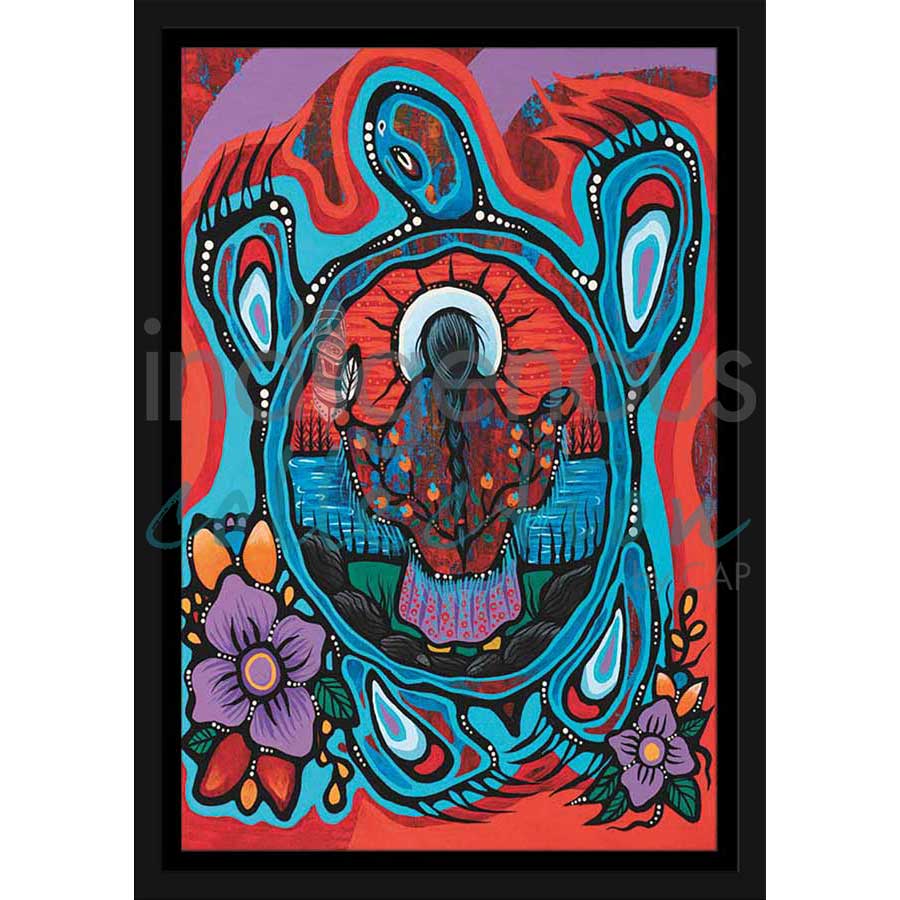 Blessed New Day by artist Jackie Traverse - Anishinaabe. Indigenous Collection