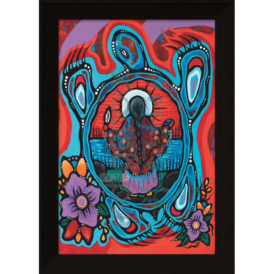 Blessed New Day by artist Jackie Traverse - Anishinaabe. Indigenous Collection