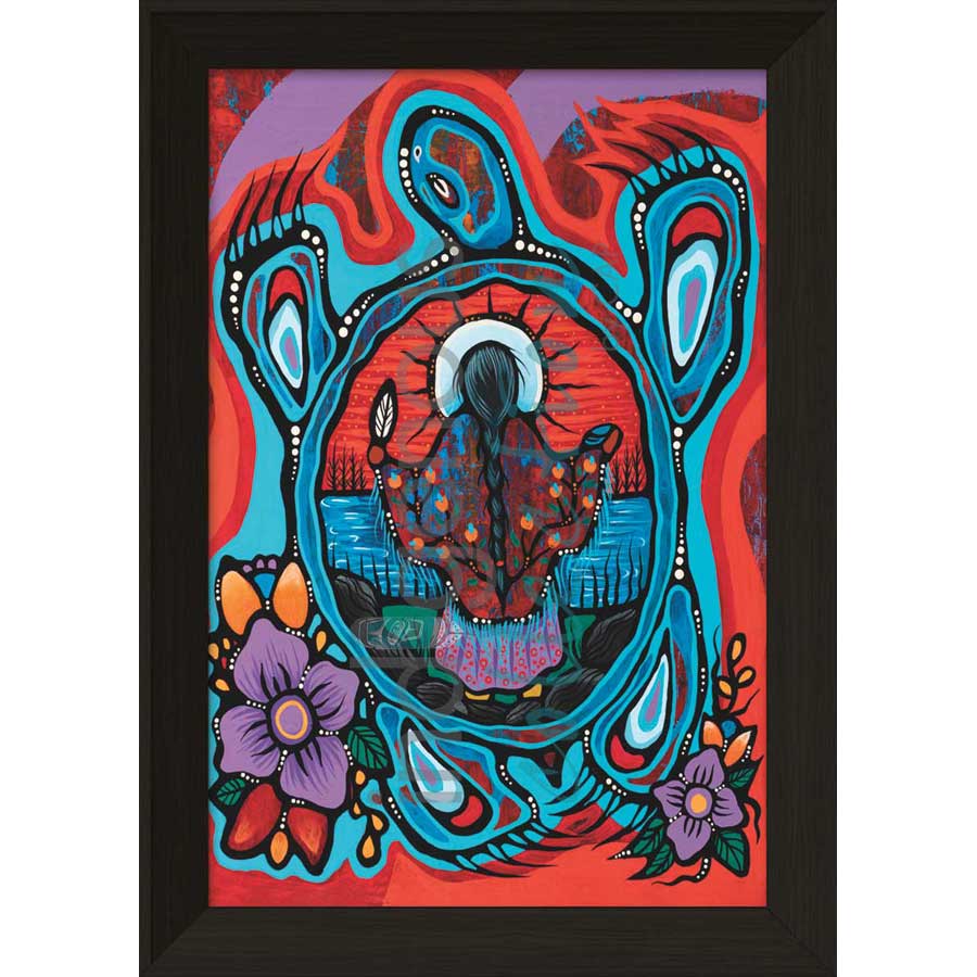 Blessed New Day by artist Jackie Traverse - Anishinaabe. Indigenous Collection