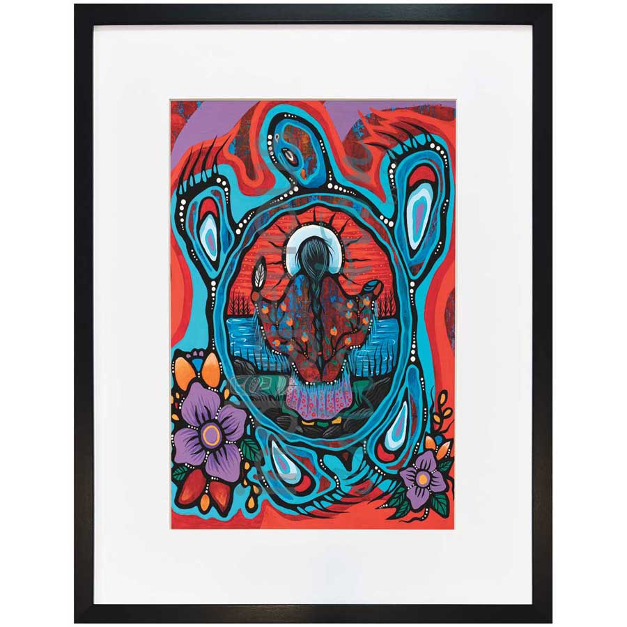 Blessed New Day by artist Jackie Traverse - Anishinaabe. Indigenous Collection