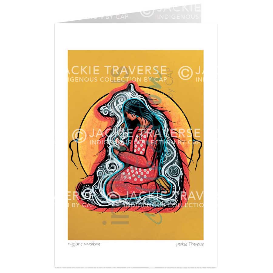 Noojimo Mahkwa by artist Jackie Traverse