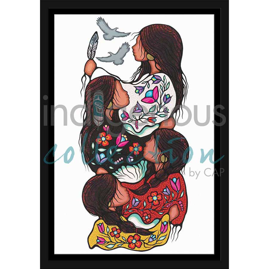 The Offering by artist Jackie Traverse - Anishinaabe. Indigenous Collection