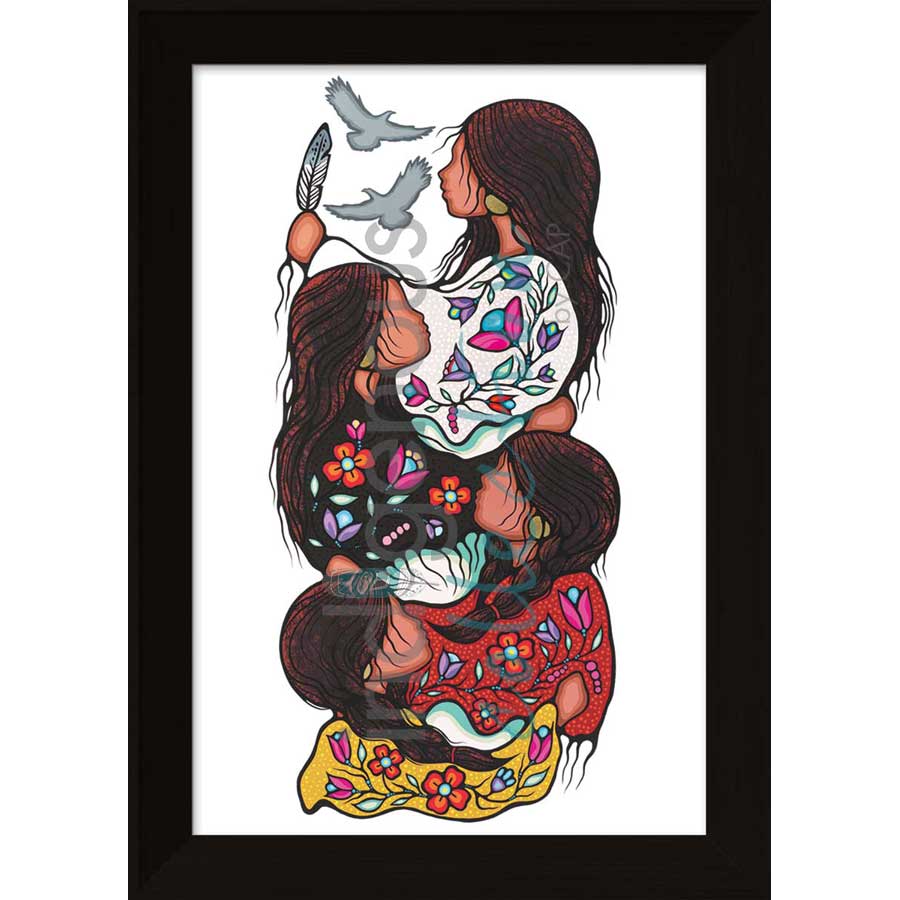 The Offering by artist Jackie Traverse - Anishinaabe. Indigenous Collection