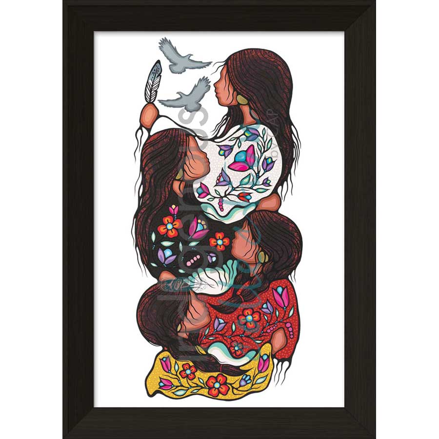 The Offering by artist Jackie Traverse - Anishinaabe. Indigenous Collection