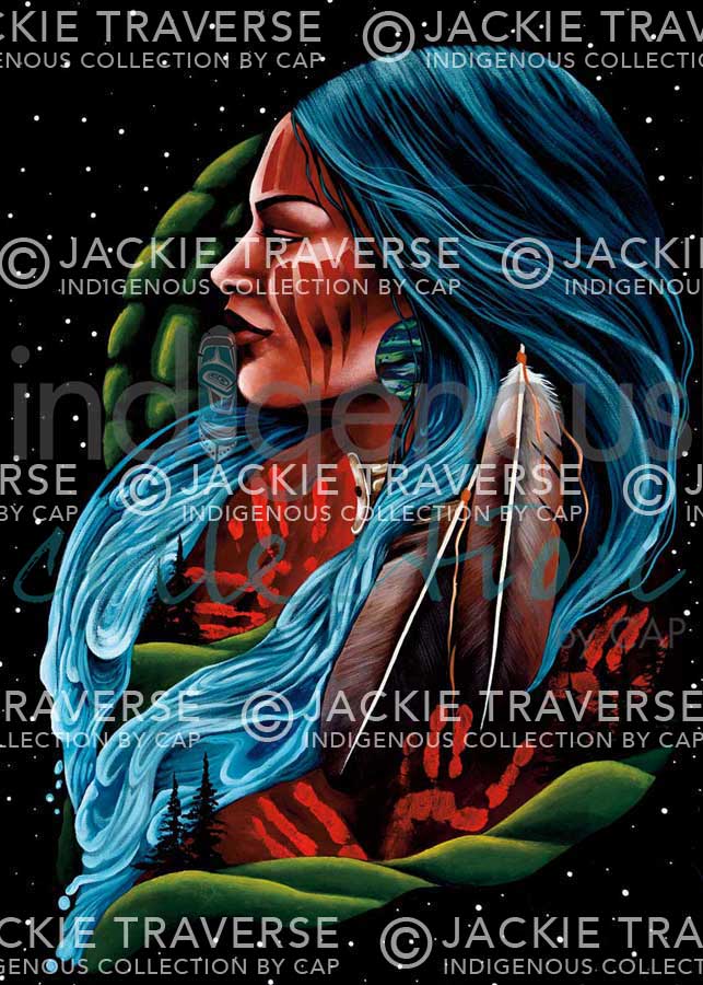 We Are the Land by artist Jackie Traverse