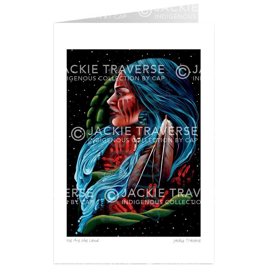 We Are the Land by artist Jackie Traverse