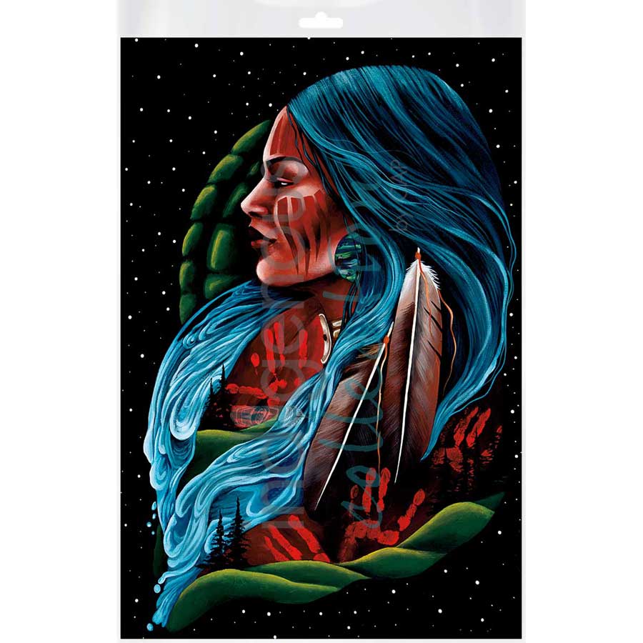 We Are the Land by artist Jackie Traverse - Anishinaabe. Indigenous Collection