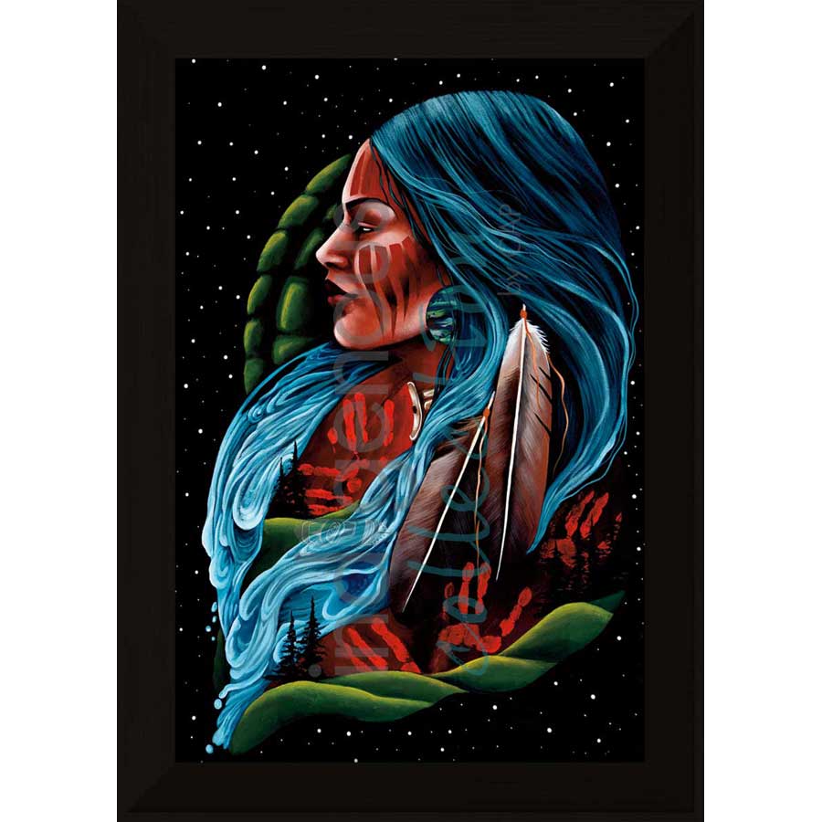 We Are the Land by artist Jackie Traverse - Anishinaabe. Indigenous Collection