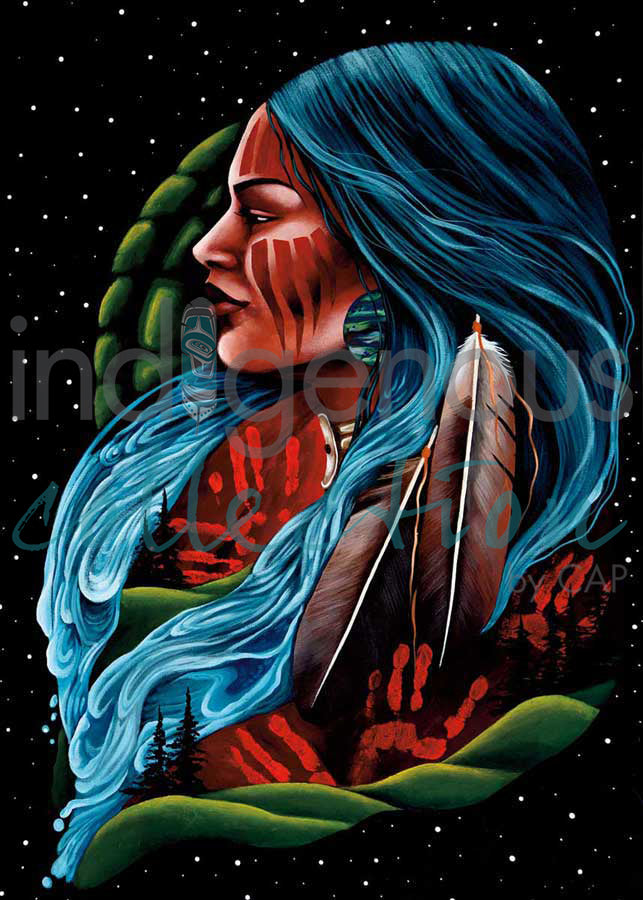 We Are the Land by artist Jackie Traverse