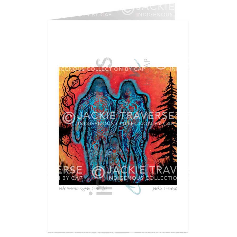 Sabe Inawemaagan (Family) by artist Jackie Traverse