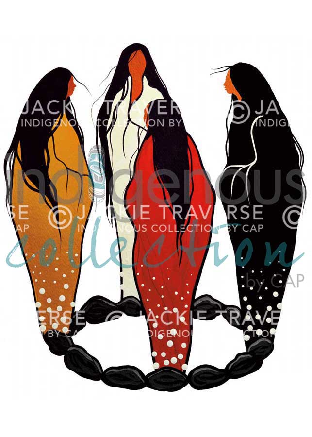 Standing In Spirit by artist Jackie Traverse