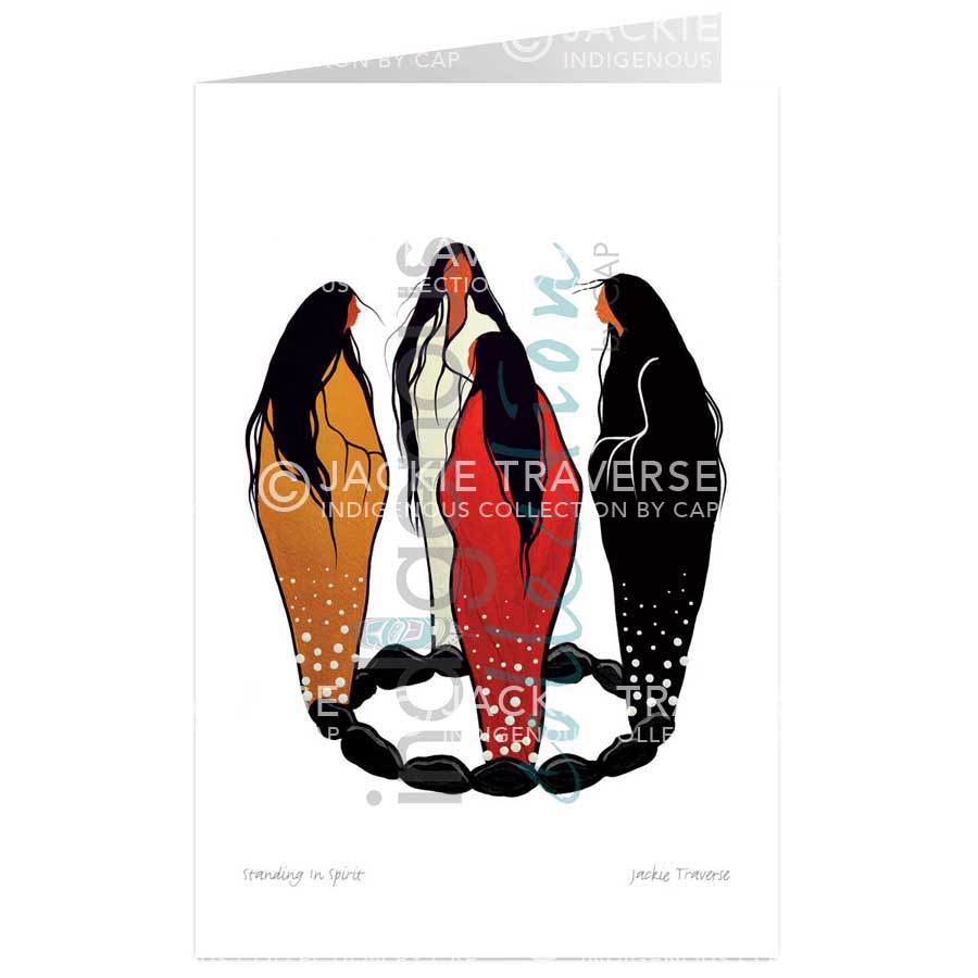 Standing In Spirit by artist Jackie Traverse