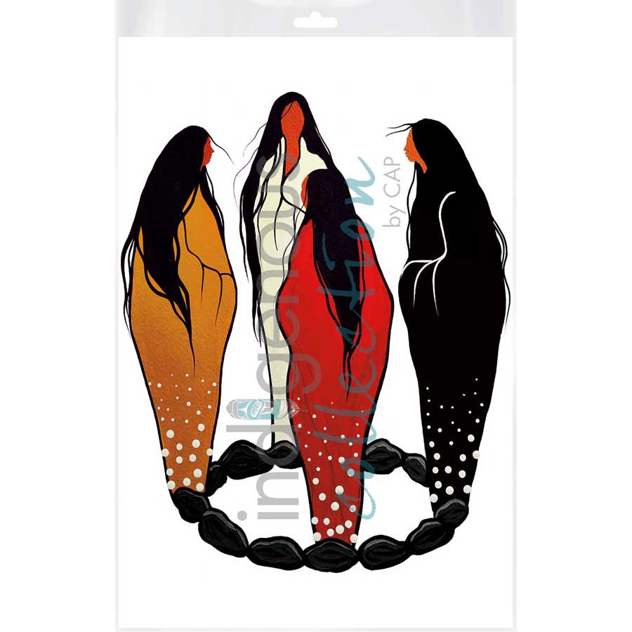 Standing In Spirit by artist Jackie Traverse - Anishinaabe. Indigenous Collection