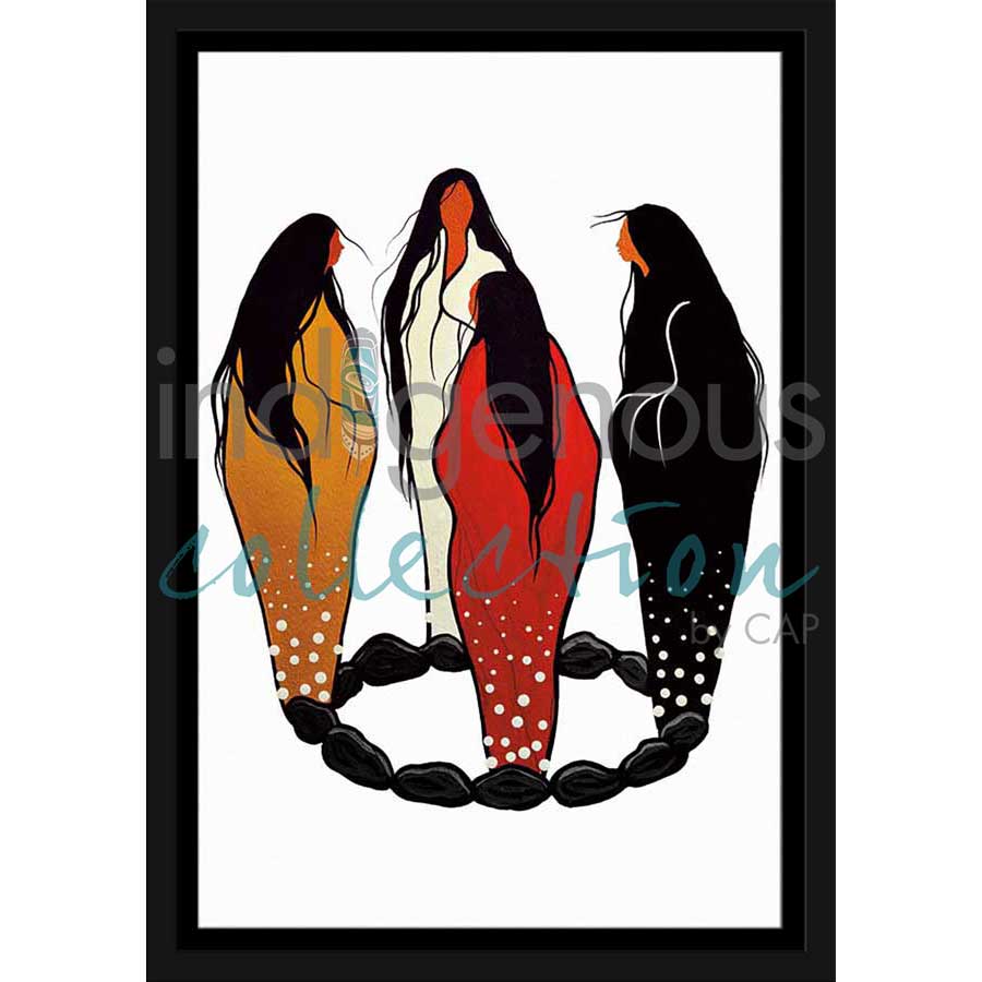 Standing In Spirit by artist Jackie Traverse - Anishinaabe. Indigenous Collection