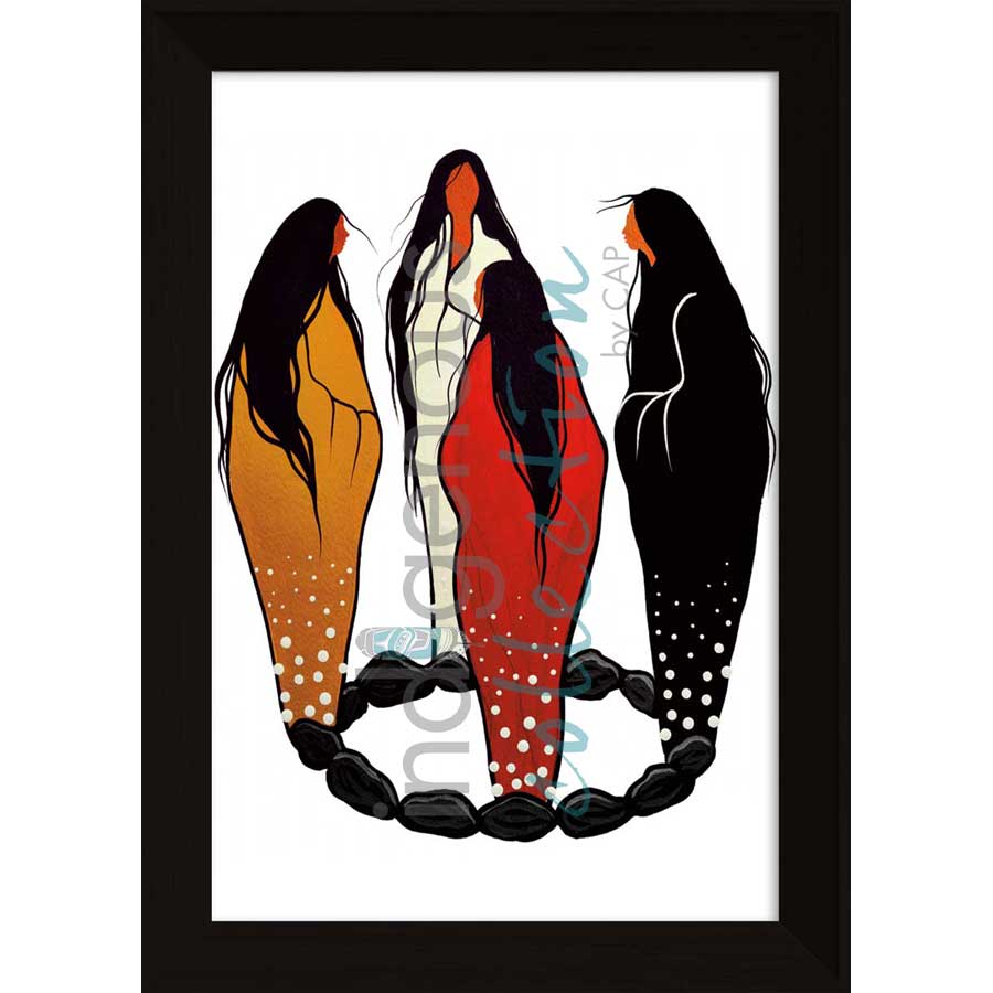 Standing In Spirit by artist Jackie Traverse - Anishinaabe. Indigenous Collection
