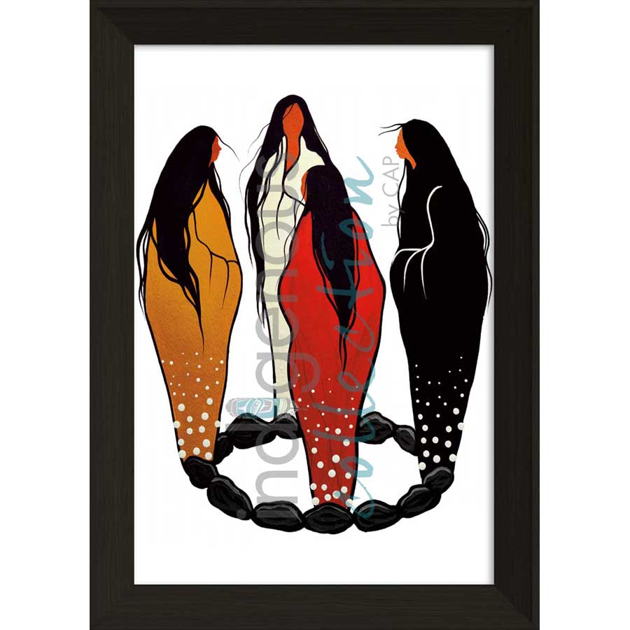 Standing In Spirit by artist Jackie Traverse - Anishinaabe. Indigenous Collection