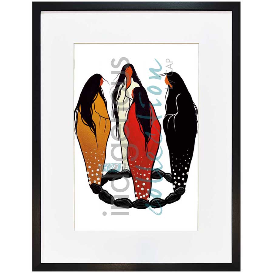 Standing In Spirit by artist Jackie Traverse - Anishinaabe. Indigenous Collection