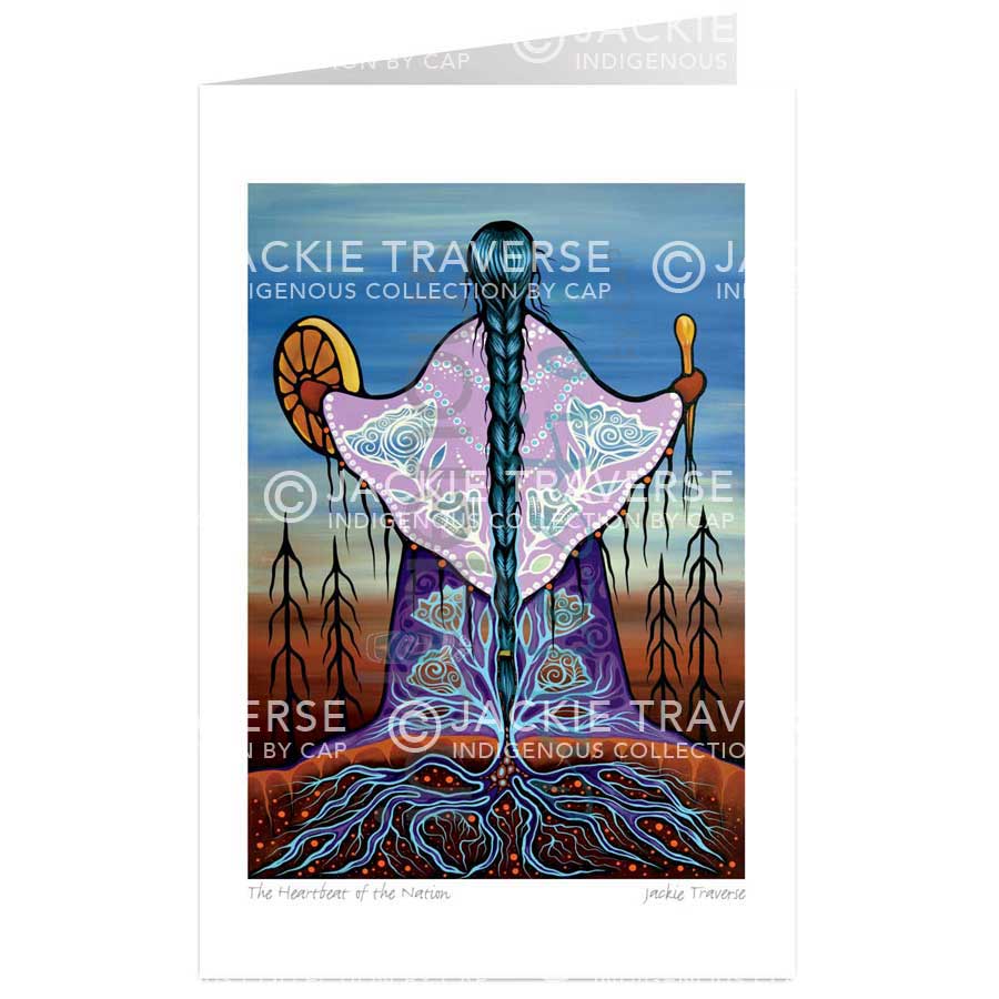 The Heartbeat of the Nation by artist Jackie Traverse