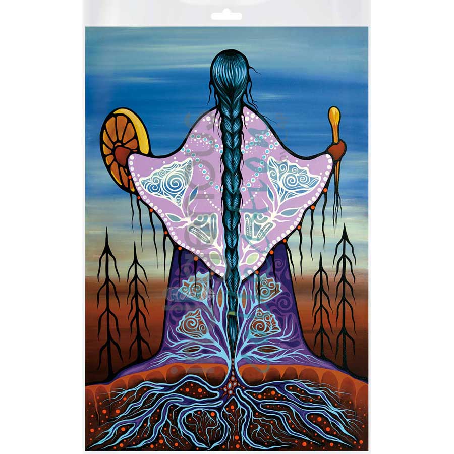 The Heartbeat of the Nation by artist Jackie Traverse - Anishinaabe. Indigenous Collection