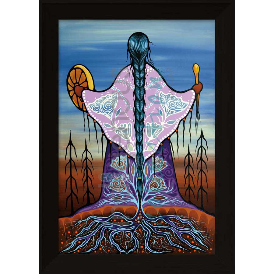 The Heartbeat of the Nation by artist Jackie Traverse - Anishinaabe. Indigenous Collection