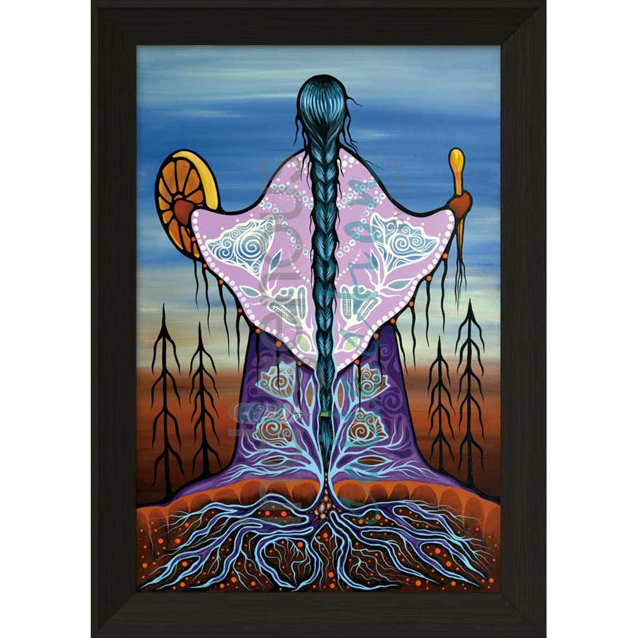 The Heartbeat of the Nation by artist Jackie Traverse - Anishinaabe. Indigenous Collection
