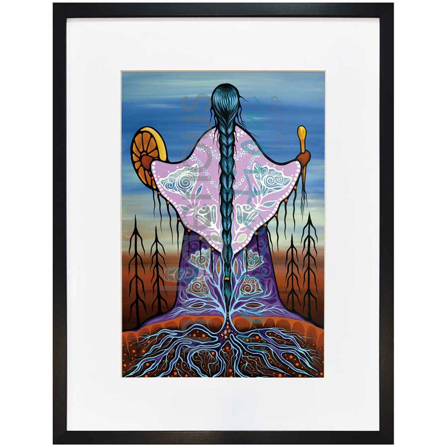 The Heartbeat of the Nation by artist Jackie Traverse - Anishinaabe. Indigenous Collection