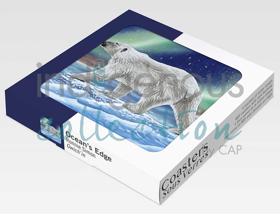 Ocean's Edge Coaster by artist Ronnie Simon