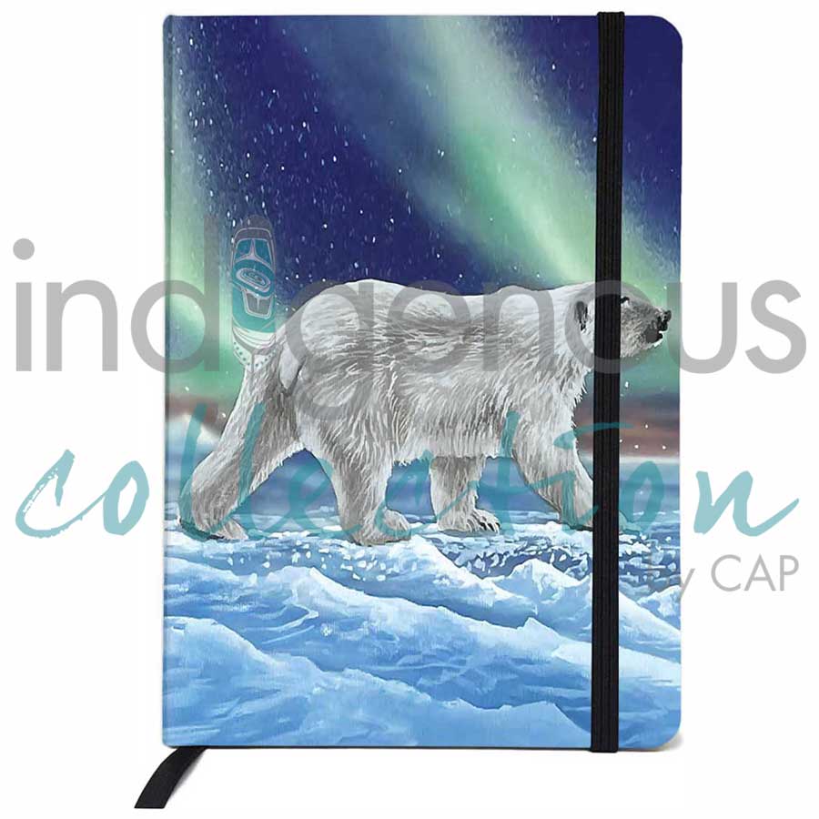 Ocean's Edge Journal by artist Ronnie Simon. Indigenous Collection.