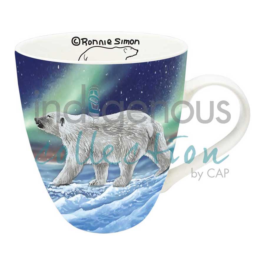 Ocean's Edge 18 oz. Signature Mug by artist Ronnie Simon