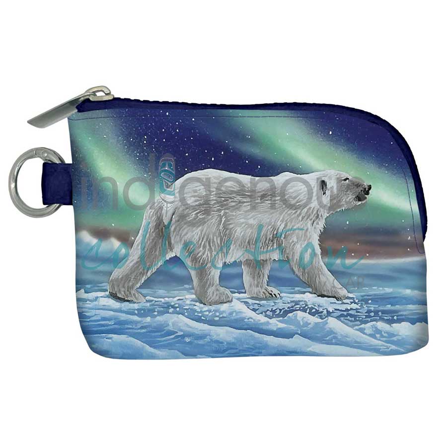 Ocean's Edge Pocket Wallet by artist Ronnie Simon. Indigenous Collection.