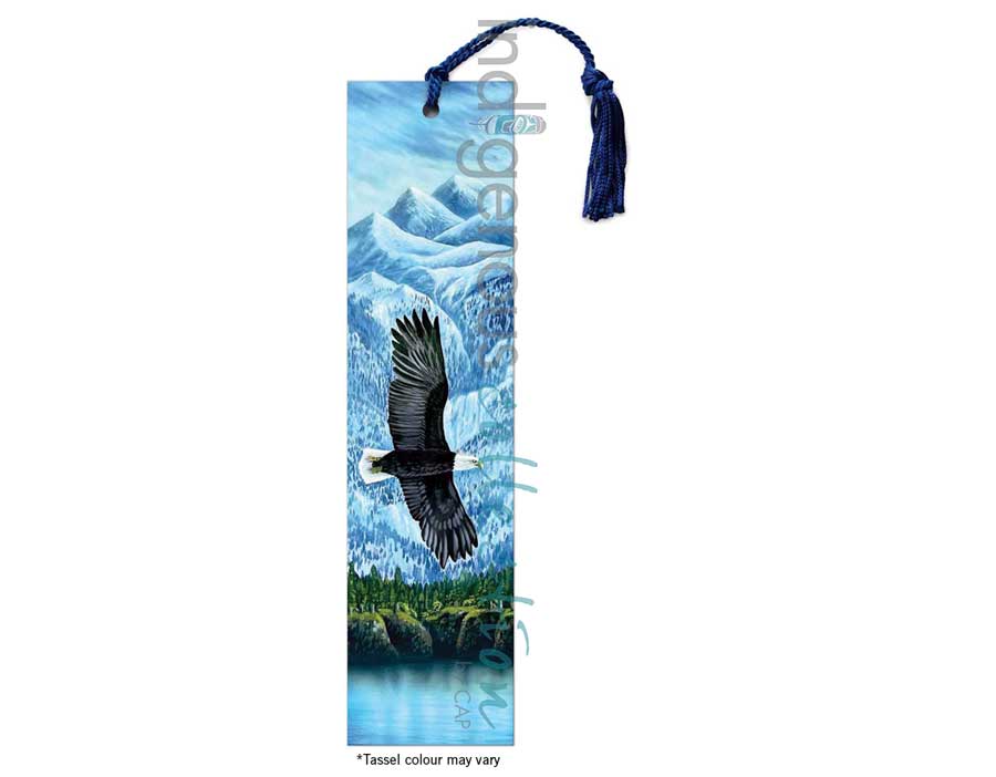 Mountain View Bookmark by artist Ronnie Simon
