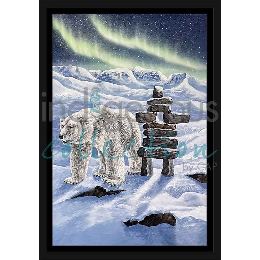 Finding the Way by artist Ronnie Simon - Gwich'in. Indigenous Collection