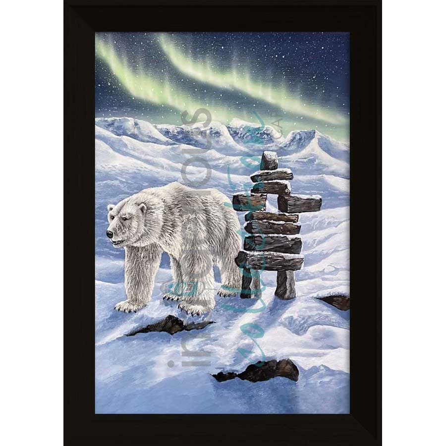 Finding the Way by artist Ronnie Simon - Gwich'in. Indigenous Collection