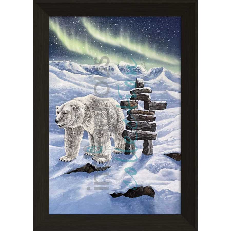 Finding the Way by artist Ronnie Simon - Gwich'in. Indigenous Collection
