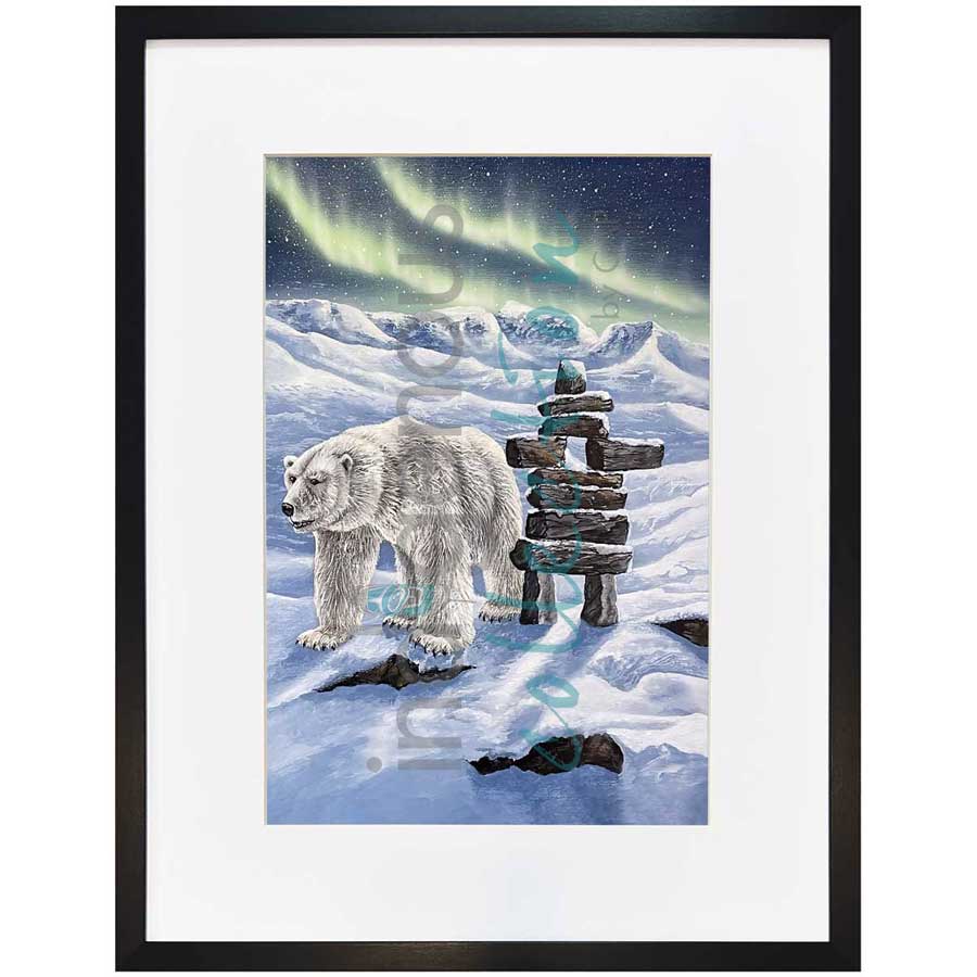 Finding the Way by artist Ronnie Simon - Gwich'in. Indigenous Collection