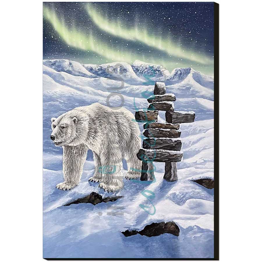 Finding the Way by artist Ronnie Simon - Gwich'in. Indigenous Collection